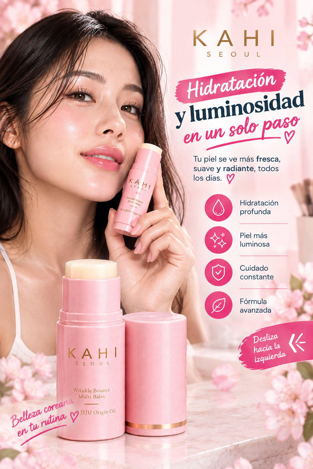 K-Glow Rejuvenecedor - Bálsamo facial coreano con colágeno de salmón